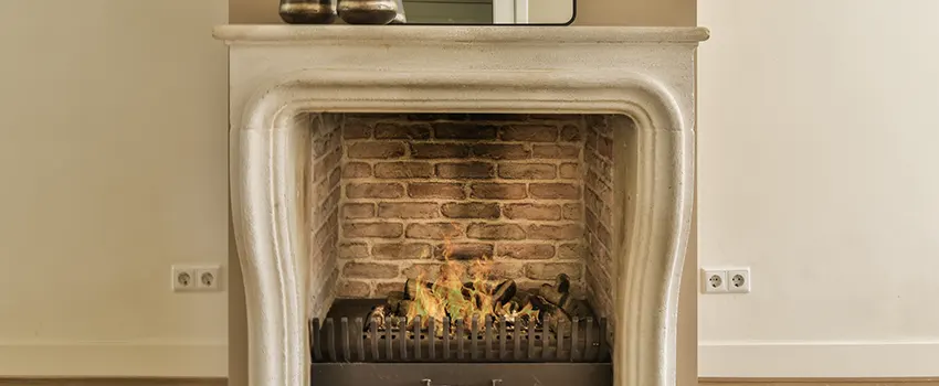 Vintage-style Fireplace Redesign in Berea, South Carolina