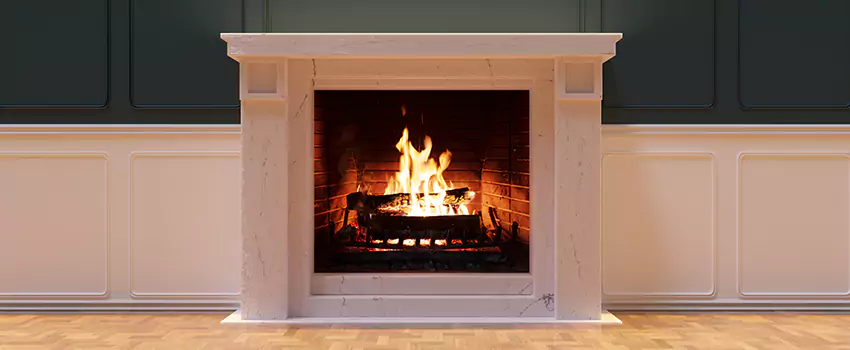 Open Flame Wood-Burning Fireplace Installation Services in Berea, South Carolina