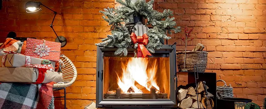 Travis Industries Linear Gas Fireplace Installation in Berea, South Carolina
