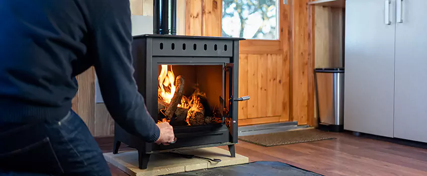 Open Hearth Wood Fireplace Installation in Berea, SC