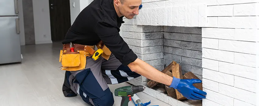 Fireplace Damaged Damper Frame Repair Services in Berea, South Carolina