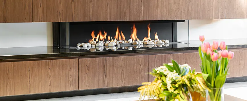 Double-height Fireplace Design Refurbishment in Berea, South Carolina