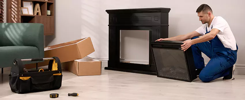 Old Rusted Metal Fireplace Repair And Replacement in Berea, SC