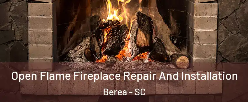  Open Flame Fireplace Repair And Installation Berea - SC